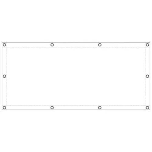 Banner eyes every 25 cm